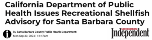 Shellfish Advisory Issued – Santa Barbara County